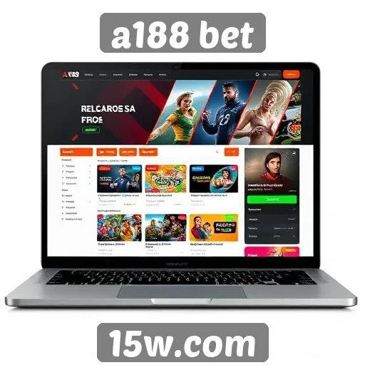 Evolução do design do site a188 bet
