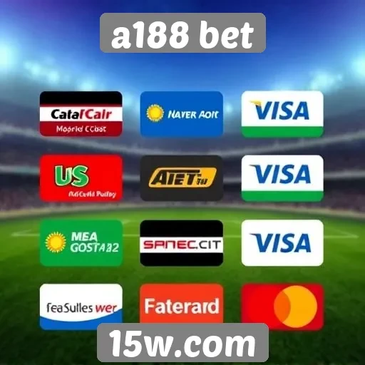 Opções de pagamento disponíveis no a188 bet